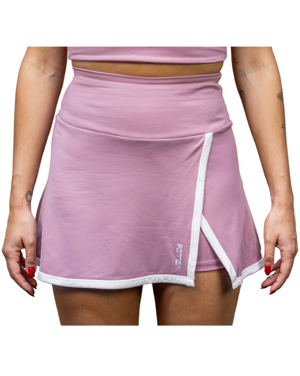 The Everyday Spin – Dusty Rose Padel & Tennis Skirt