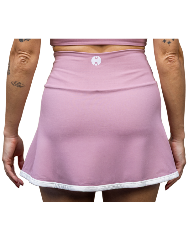 The Everyday Spin – Dusty Rose Padel & Tennis Skirt